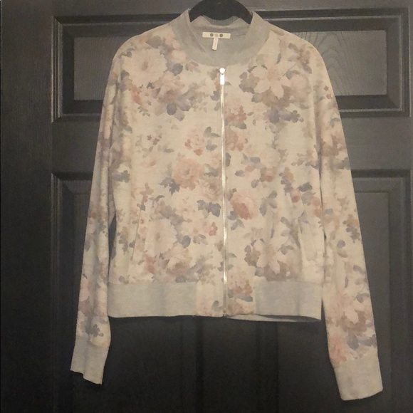 NWOT ••• Three Dots Bomber Jacket - Picture 10 of 10
